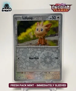 Lillipup 170/197 Reverse Holo Pokemon TCG: Obsidian Flames MINT SHIPPED TODAY - Picture 1 of 2