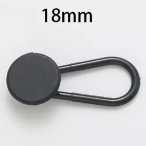 30 Piezas Extensores de Botones para Jeans, 18mm - Pantalones Flexibles Extensor de Botones (Negro) - Imagen 1 de 4