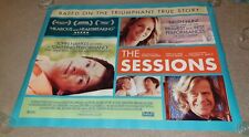 VERY GOOD CONDITION THE SESSIONS ORIGINAL 2013 UK RELEASE FILM POSTER QUAD