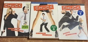 Chuck - Seasons 1-3 (1,2,3) DVD Sets - New & Sealed - Picture 1 of 8