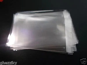 100 bolsas de plástico transparentes resellables autoadhesivas para labios y cinta para violonchelo 1,6 mil - Imagen 1 de 3