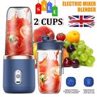 Portable Electric Juice Maker Blender Smoothie USB Mini Juicer Fruit Machine UK