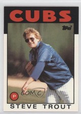 1986 Topps Collector's Edition (Tiffany) Steve Trout #384