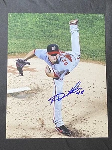 Ross Detwiler Washington Nationals Signed Auto Autographed 8x10 Photo ~ COA - Picture 1 of 3