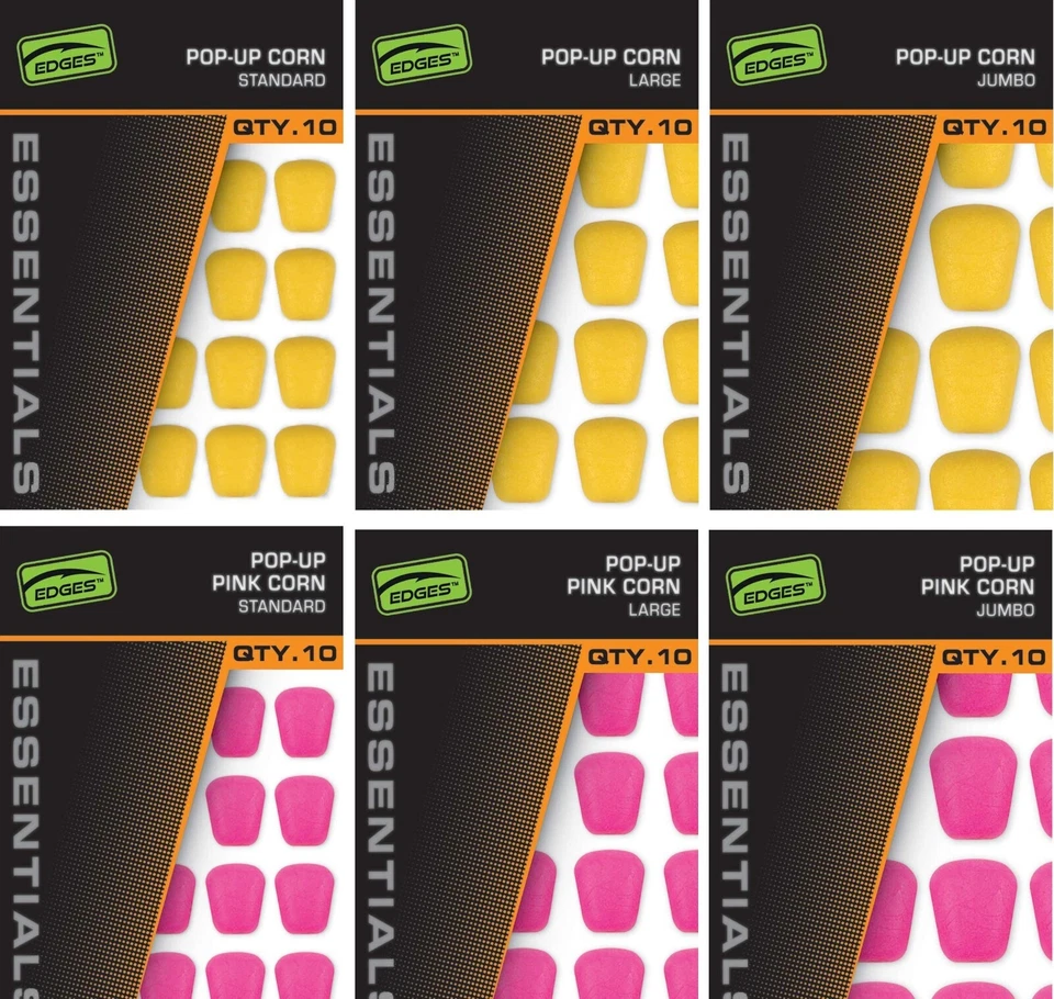Fox Carp Fishing Edges "Essentials" Range - Imitation Pop-Up Corn - Image 1 of 1