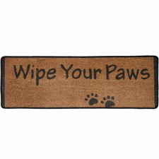 Funny Brown Long Doormat Non-slip Kitchen Rugs Area Floor Mats Wipe Your Paws