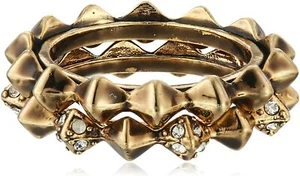 Anillo de pica House of Harlow 1960 chapado en oro amarillo - Imagen 1 de 3