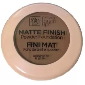 2X Kiss Ruby Kisses Never Touch Up Matte Powder Foundation RMPF13 HONEY BROWN - Picture 1 of 2