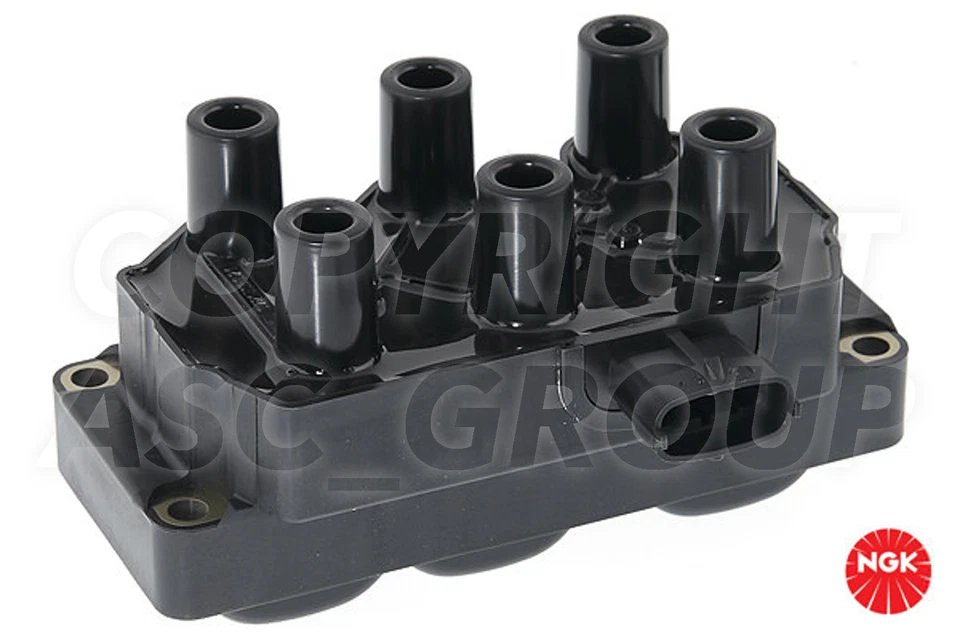 New NGK Ignition Coil For SAAB 900 2.5 Coupe 1995-96 Foto 1 de 1