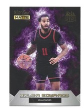 2022-23 Wild Card Matte Draft Rising Heat Black Purple #RH-18 Kyler Edwards