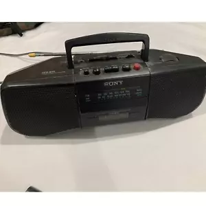 Sony Cassette Tape Recorder Player FM/AM Radio Boombox CFS-B15 - Picture 1 of 15