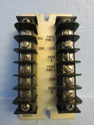 Bently Nevada 29495-05 Wiring Terminal Board PLC Bentley 28124-01 169 2949505 - Image 1 of 2