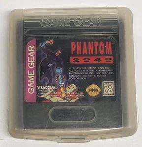 Phantom 2040 Game Gear Videojuego Acción Ciencia Ficción, Carro y Estuche, Probado - Imagen 1 de 8