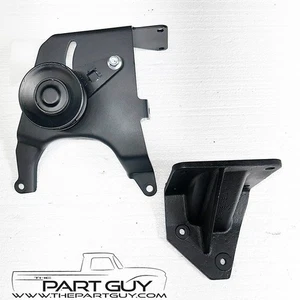 73-76 Ford Truck FE A/C Compressor Mount Brackets & Idler AC Air Conditioning 74 - Picture 1 of 11