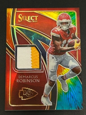 2019 Panini Select #SS-19 Demarcus Robinson Tie-Dye Prizm Patch Relic /25 - Image 1 of 3