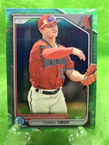 Tommy Troy - Lunar Glow - 2024 Bowman Chrome #BCP-76 Arizona Diamondbacks - Picture 1 of 11