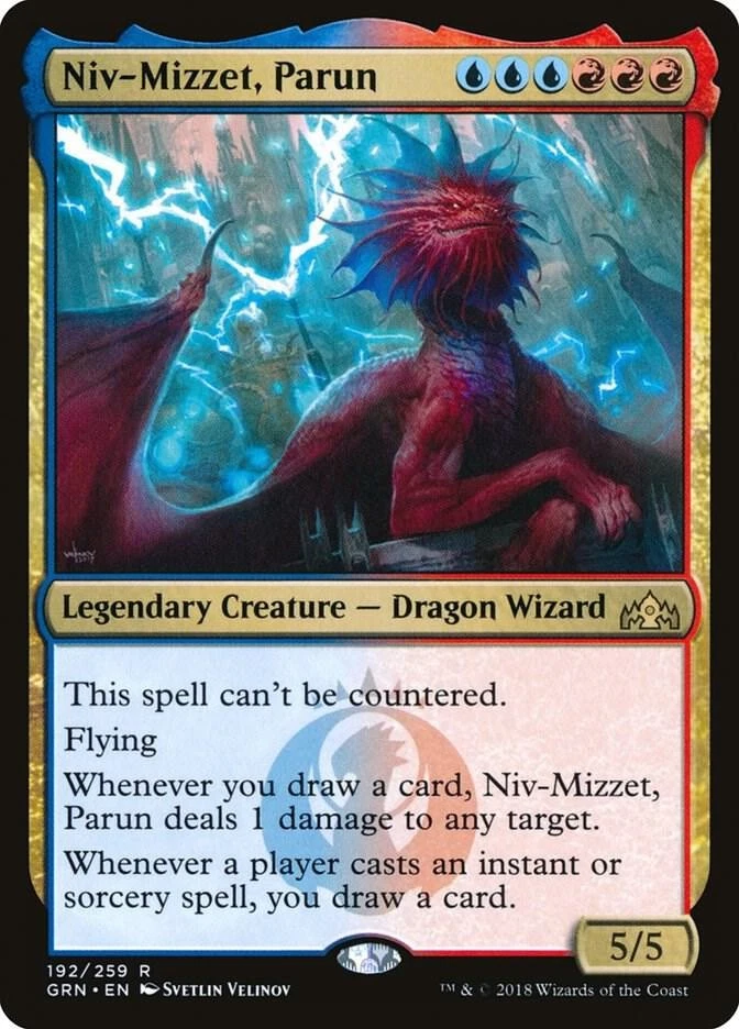 Niv-Mizzet, Parun - Guilds of Ravnica (GRN) NM Never Played - Image 1 of 2