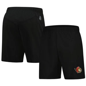 Men's Fanatics Black Ottawa Senators Tech Training Shorts - Picture 1 of 3