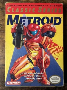 Metroid NES Classic Series CIB w/Display Case - Picture 1 of 9