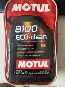 Motoröl MOTUL 8100 Eco-Clean 0W30 1L In Nachfülltasche Neu - Bild 1 von 3