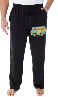 Scooby Doo Men's Mystery Machine Van Loungewear Sleep Bottoms Pajama Pants - Image 1 of 4