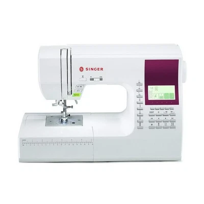 Singer 8060 Computerized White Sewing Machine Certified Refurbished - Image 1 of 4