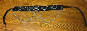 Goth Choker Halsband Rock Metall Gothic Halskette Leder O Form Sexy Punk Schmuck - Bild 1 von 4