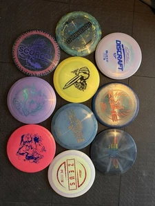 Discraft Lot (10)  Premium plastic Disc Golf Discs - Picture 1 of 2
