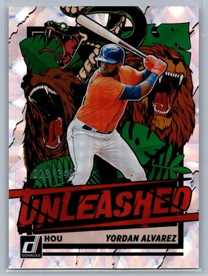 Yordan Alvarez 2021 Donruss Unleashed Diamond #UNL1 - Image 1 of 2