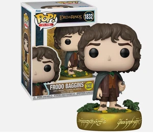 Funko The Lord of The Rings Frodo Baggins POP 1832 Glow in the Dark - NEW - Foto 1 di 1