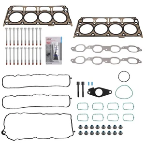 Full Gasket Kit w/Head Bolts for Chevrolet Silverado 5.3L V8 14-19 MA-9761314407 - Bild 1 von 13