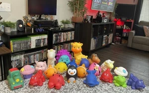 Lote De 22 Juguetes De Baño Peces Coloridos Niños - Baño De Goma Peces Pequeños ⭐️ - Imagen 1 de 5