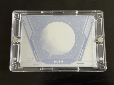 2020 Topps Star Wars: Jedi Archive Printing Plate Black  1/1  Hoth One Of One - Image 1 of 3