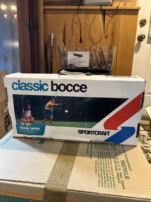 Sportcraft Bocce Ball Complete Set Classic Series With Box - Image 1 of 4