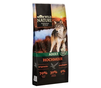 Hundefutter Trockenfutter Hochmoor Adult getreidefrei Ente 12 kg, Dehner - Bild 1 von 4