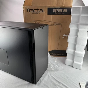 Estuche para computadora Fractal Design Define R5 negro silencioso ATX FD-CA-DEF-R5-BK - Imagen 1 de 24