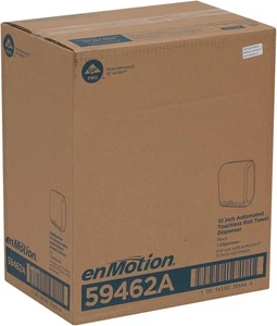 Georgia-Pacific enMotion 59462A 10” Touchless Paper Towel Dispenser Black New - Picture 1 of 3