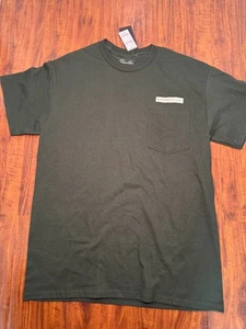 NWT Primitive Cosmopolitan Pocket Tee Short Sleeve T Shirt Dark Green White SZ M - Picture 1 of 7