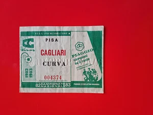 Biglietto 20a giornata Campionato 1982/83: Pisa-Cagliari 0-0 del 20/02/1983 - Foto 1 di 2