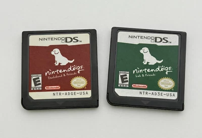 Nintendogs: Lab and Friends + Dalmatian and Friends (Nintendo DS) Authentic - Image 1 of 4