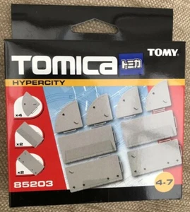 X3 New Tomy Hypercity Tomica 85203 Grey Pavement Accessory Pack Works Thomas - Picture 1 of 4