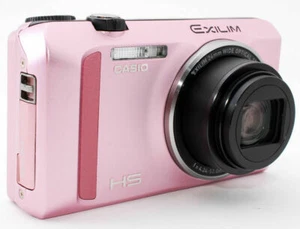 Casio Exilim EX-ZR400 ZR400 Digitalkamera mit 12,5x Zoom Objektiv pink - Bild 1 von 6
