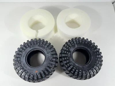 DAMAGED 2x Pro-Line 1/6 Maxxis Trepador G8 F/R 2.9" Rock Crawler Tires SCX6 - Image 1 of 4