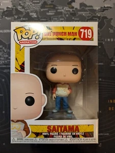 Saitama Casual Funko Pop #719 One Punch Man Vinyl Figur mit Soft Protector - Bild 1 von 7