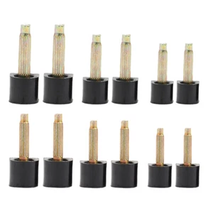 6 Pairs heel tips replacement caps Shoe Heel Repair Stiletto Miss Block Heel - Picture 1 of 12