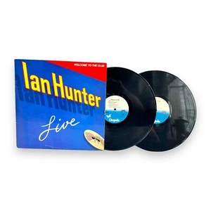 Ian Hunter - Welcome To The Club - Live - Double LP Vinyl Record CJT6 12” - Picture 1 of 14