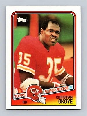 Christian Okoye 1988 Topps Rookie #363 RC NM-MT or Better - Image 1 of 2