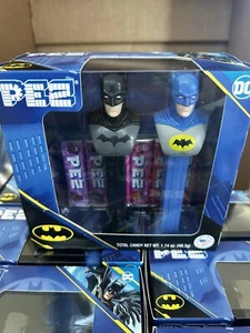 PEZ BATMAN PAQUETE DOBLE RETIRADO DESCONTINUADO DC COMICS WB SHIELD 2027 Caducidad - Imagen 1 de 7