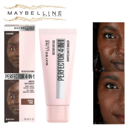 Maybelline Perfector 4 in 1 Whipped Matte Foundation - Instant Anti Age - Deep - Image 1 of 4
