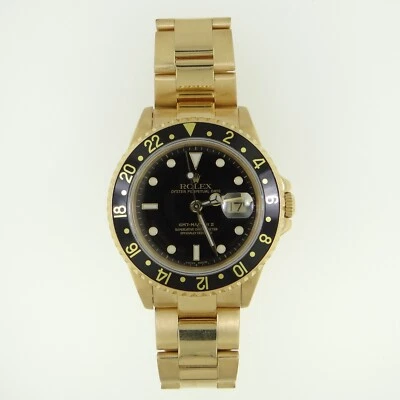 Rolex 16718  GMT-Master II 18K 40mm Watch - Image 1 of 4